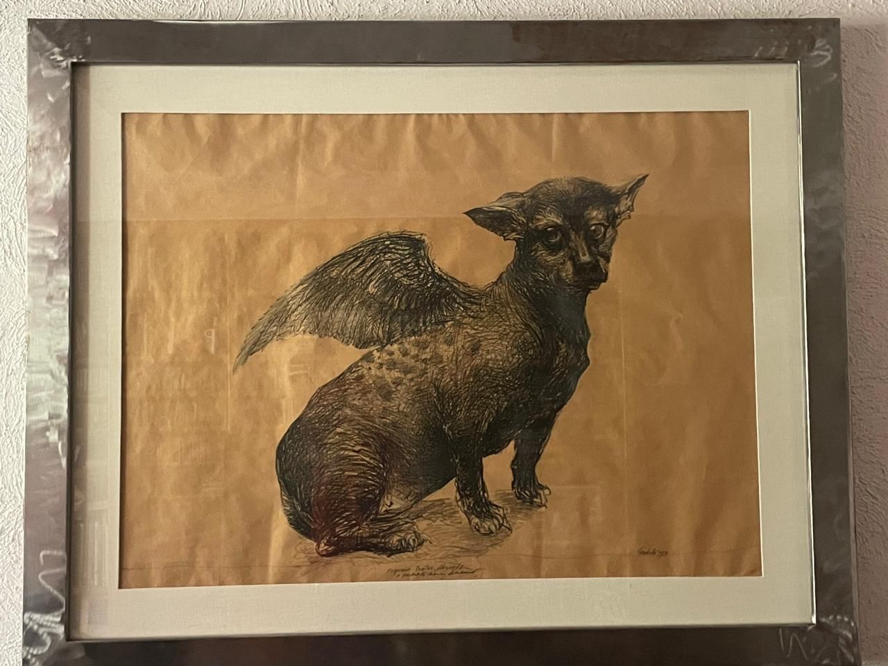 Roberto Fabelo, Carboncillo y pastel sobre Kraft