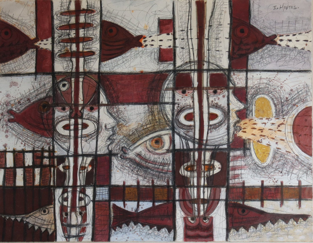 Ixrael Montes Acrilico sobre Papel
