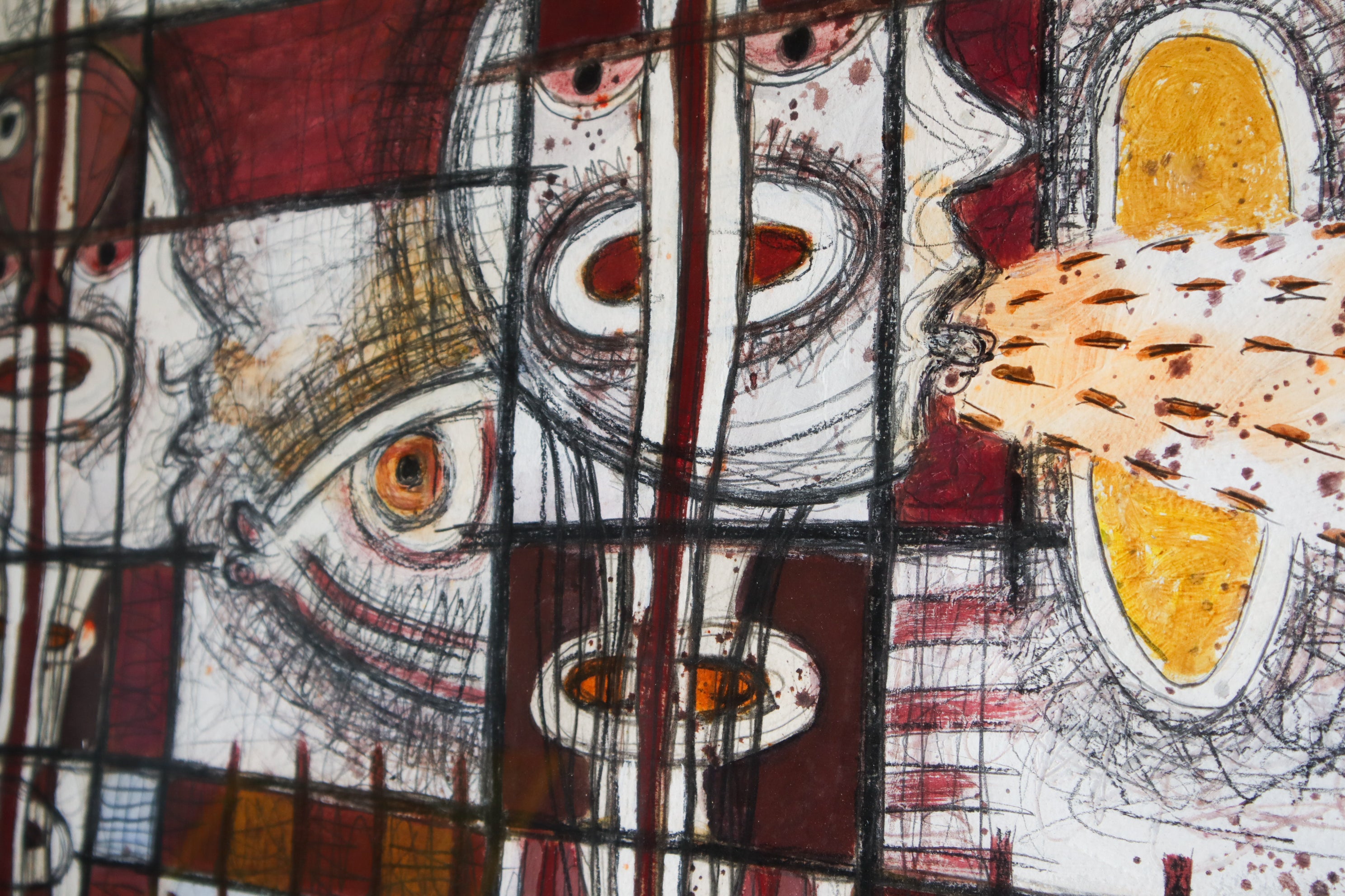 Ixrael Montes Acrilico sobre Papel