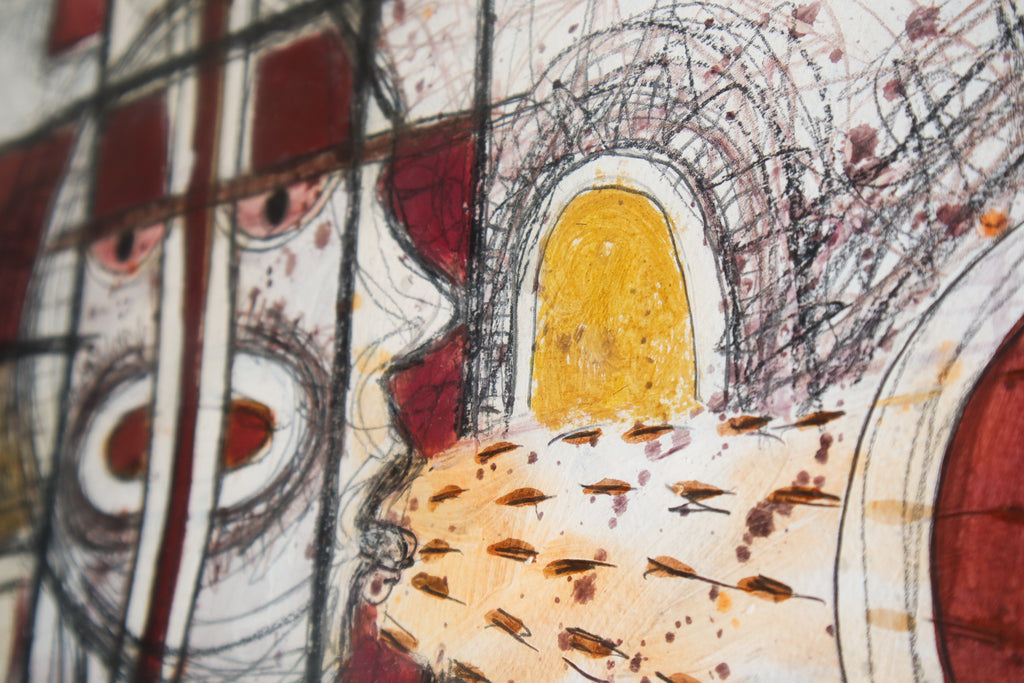 Ixrael Montes Acrilico sobre Papel